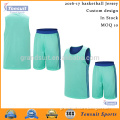 best basketball jersey design training uniform design color blue reversible basketball shirt fast dry sportswear vest